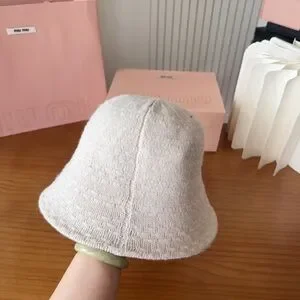 Miu Miu | Accessories | Miu Miu Light Beige Knit Hat With 